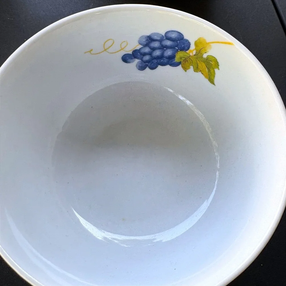 Pfaltzgraff Orchard Cereal Bowls Set of 4 Fruit Pattern 2002 (retired)